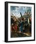 Jesus on the Road to Calvary, Late 15th-Early 16th Century-Michael Sittow-Framed Giclee Print