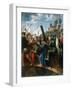 Jesus on the Road to Calvary, Late 15th-Early 16th Century-Michael Sittow-Framed Giclee Print