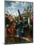 Jesus on the Road to Calvary, Late 15th-Early 16th Century-Michael Sittow-Mounted Giclee Print