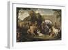 Jésus portant sa croix-Charles Le Brun-Framed Giclee Print