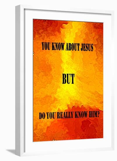 Jesus Poster-Ruth Palmer-Framed Art Print