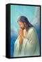 Jesus Praying-Christo Monti-Framed Stretched Canvas