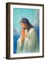 Jesus Praying-Christo Monti-Framed Giclee Print