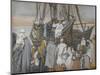 Jesus Preaches in a Ship from 'The Life of Our Lord Jesus Christ'-James Jacques Joseph Tissot-Mounted Giclee Print