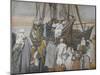 Jesus Preaches in a Ship from 'The Life of Our Lord Jesus Christ'-James Jacques Joseph Tissot-Mounted Giclee Print