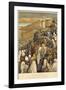 Jesus Preaches the Sermon on the Mount-James Tissot-Framed Photographic Print