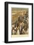 Jesus Preaches the Sermon on the Mount-James Tissot-Framed Photographic Print