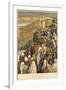 Jesus Preaches the Sermon on the Mount-James Tissot-Framed Photographic Print