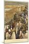 Jesus Preaches the Sermon on the Mount-James Tissot-Mounted Photographic Print