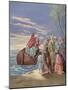 Jesus Preaching in the Sea of Galilee-Gustave Dore-Mounted Giclee Print