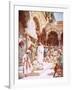 Jesus Preaching in the Temple-William Brassey Hole-Framed Giclee Print