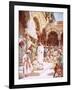 Jesus Preaching in the Temple-William Brassey Hole-Framed Giclee Print