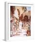 Jesus Preaching in the Temple-William Brassey Hole-Framed Giclee Print