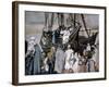 Jesus Preaching on a Boat-James Tissot-Framed Giclee Print