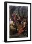 Jesus Preaching to The Doctors-Giovanni Andrea Ansaldo-Framed Art Print