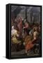 Jesus Preaching to The Doctors-Giovanni Andrea Ansaldo-Framed Stretched Canvas