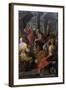 Jesus Preaching to The Doctors-Giovanni Andrea Ansaldo-Framed Art Print