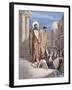 Jesus Presented to the People. Engraving. 19Th Century. Colored.-Tarker-Framed Giclee Print