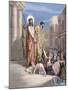 Jesus Presented to the People. Engraving. 19Th Century. Colored.-Tarker-Mounted Giclee Print
