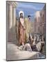 Jesus Presented to the People. Engraving. 19Th Century. Colored.-Tarker-Mounted Giclee Print