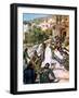 Jesus raises the son of the widow of Nain - Bible-William Brassey Hole-Framed Giclee Print