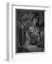 Jesus Raising Lazarus from His Tomb, 1865-1866-Gustave Doré-Framed Giclee Print