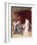 Jesus Raising Lazarus from the Dead-William Brassey Hole-Framed Giclee Print