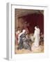 Jesus Raising Lazarus from the Dead-William Brassey Hole-Framed Giclee Print