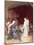 Jesus Raising Lazarus from the Dead-William Brassey Hole-Mounted Giclee Print