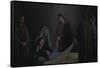 Jesus Raising the Daughter of Jairus-David Lindsley-Framed Stretched Canvas