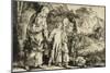 Jésus ramené du Temple-Rembrandt van Rijn-Mounted Giclee Print