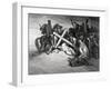 Jesus Reaches the Top of Calvary, Engraving, 19th Century-null-Framed Giclee Print