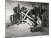 Jesus Reaches the Top of Calvary, Engraving, 19th Century-null-Mounted Giclee Print