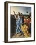 Jésus remettant à saint Pierre les clés du Paradis-Jean-Auguste-Dominique Ingres-Framed Giclee Print