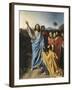 Jésus remettant à saint Pierre les clés du Paradis-Jean-Auguste-Dominique Ingres-Framed Giclee Print