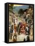 Jesus removes an evil spirit - Bible-William Brassey Hole-Framed Stretched Canvas