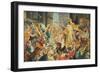 Jesus Removing the Money Lenders from the Temple-McConnell-Framed Giclee Print