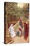 Jesus Resting at Bethany at the House of His Friends-William Brassey Hole-Stretched Canvas