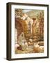 Jesus Resting by Jacob's Well-William Brassey Hole-Framed Giclee Print