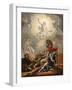 Jesus Resurrected-null-Framed Art Print