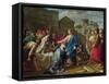 Jesus Resurrecting the Son of the Widow of Naim-Pierre Bouillon-Framed Stretched Canvas