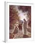 Jesus Revealing Himself to Mary Magdalene-William Brassey Hole-Framed Premium Giclee Print