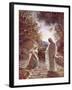 Jesus Revealing Himself to Mary Magdalene-William Brassey Hole-Framed Premium Giclee Print