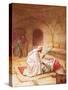 Jesus Reviving Jairus's Daughter-William Brassey Hole-Stretched Canvas