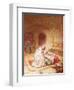Jesus Reviving Jairus's Daughter-William Brassey Hole-Framed Premium Giclee Print