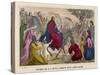 Jesus Rides into Jerusalem on a Donkey-null-Stretched Canvas