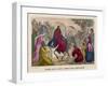 Jesus Rides into Jerusalem on a Donkey-null-Framed Art Print