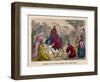 Jesus Rides into Jerusalem on a Donkey-null-Framed Art Print