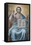 Jesus, Russian Orthodox Church, St. Petersburg, Russia, Europe-Godong-Framed Stretched Canvas