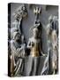 Jesus's Baptism, Duomo, Florence, Tuscany, Italy, Europe-Godong-Stretched Canvas